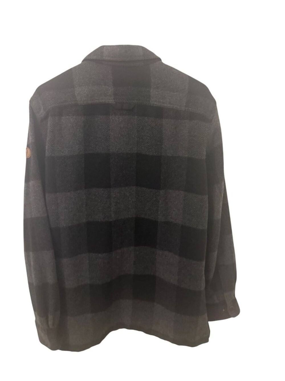 Fjall Raven men's black plaid shacket size large comfort fit - Picture 2 of 3
